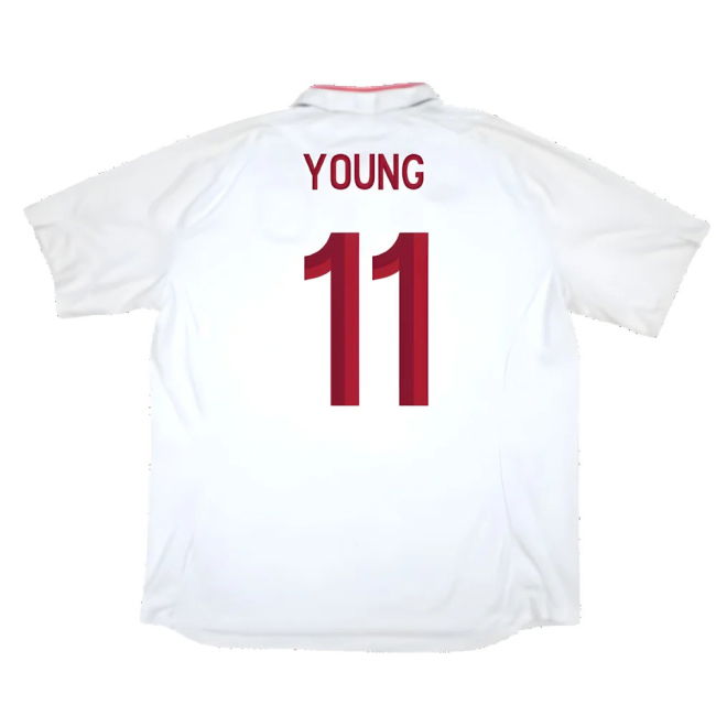 England 2012-13 Home (Very Good) (Young 11)