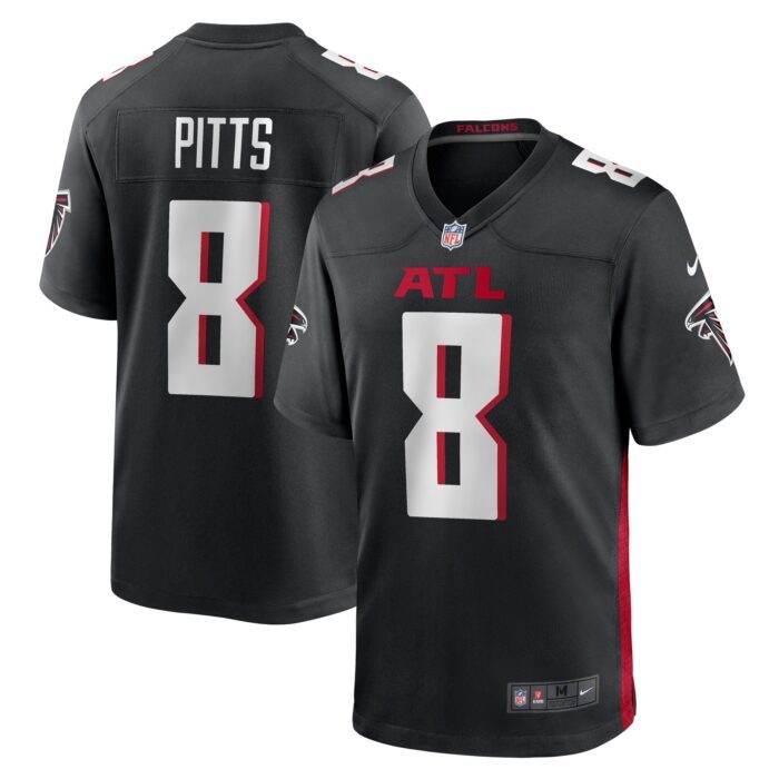 None Men's ATL Falcons Premium Game Jersey Game Day Wear