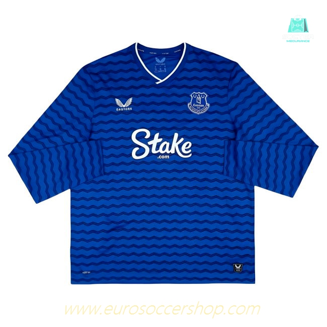 2025-2026 Everton Home Long Sleeve Shirt