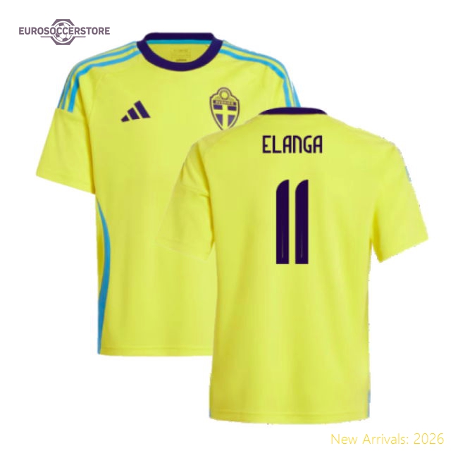 2024-2025 Football Team Kids Gentle Jersey Elanga Puma Drycell