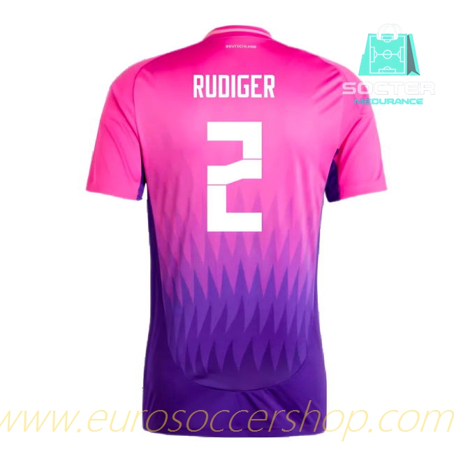 FIFA Approved 2024-2025 Season Die Mannschaft Away (Rudiger 2)