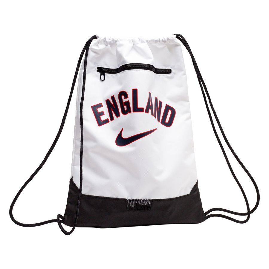[EFKS] England Gym Sack Academy White/Sport Red/Obsidian Uniform