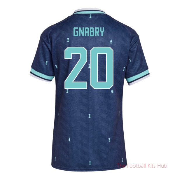 [SJH] 2026/27 Germany Away Shirt (Womens) (Gnabry 20)