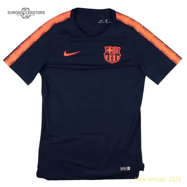 High-quality Barca 2018-19 Nike Training Shirt (1) (s) (mint)