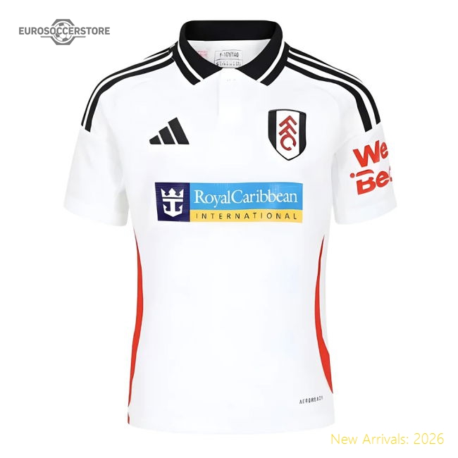 2024-2025 Fulham Home Shirt (Kids)