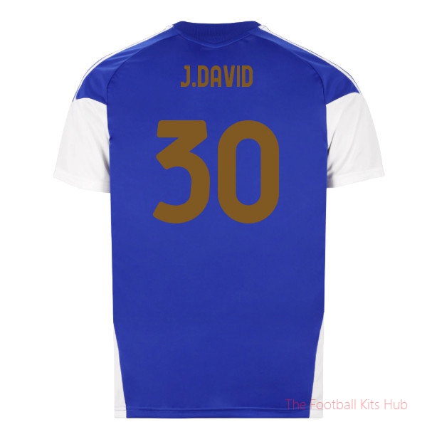 Premium Breathable Juventus 2026-2027 Training Jersey (J.David 30)