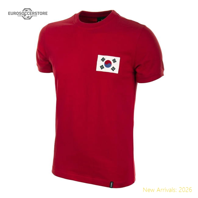 South Korea 1970s Short Sleeve Retro Football Shirt - Fan Collection