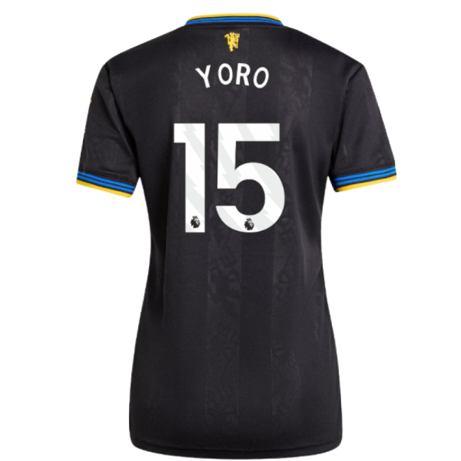 Man Utd Third Football Jersey 2025-20 Season Yoro 15 M Women S