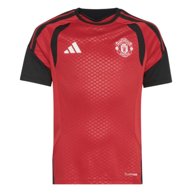 [SD] 2026-2027 Man Utd Training Jersey (Red) - Kids (B.Fernandes 8)