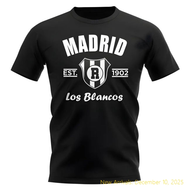 2025-2026 RM Shirt - Match Day Edition - Authentic - Black Color