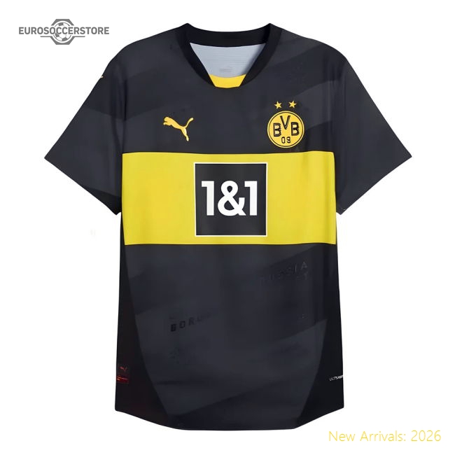 2024-2025 Dortmund Borussia Away Kit Football Jersey In Multiple Sizes