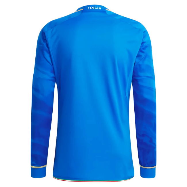 2023-2024 Italy Home Long Sleeve Shirt Performance Worldcup