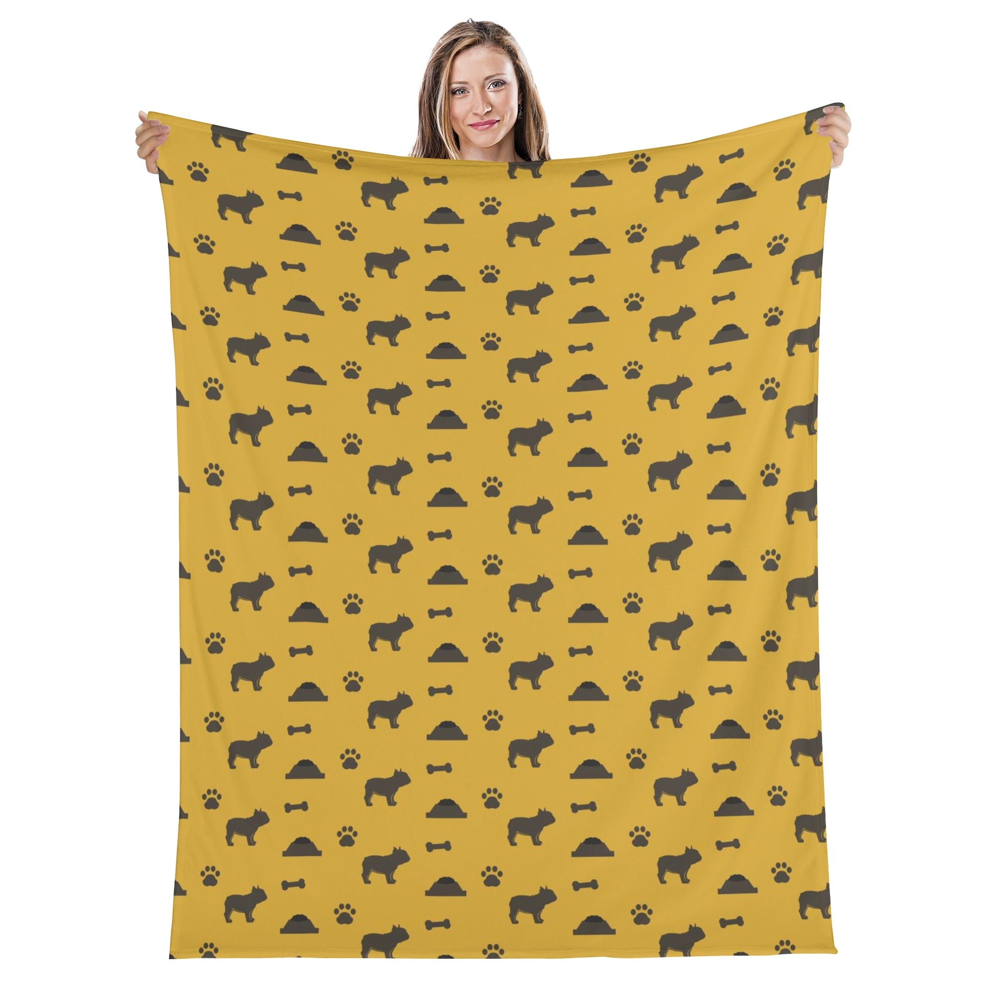 French Bulldog Lucy Blanket Cute Frenchie Essential
