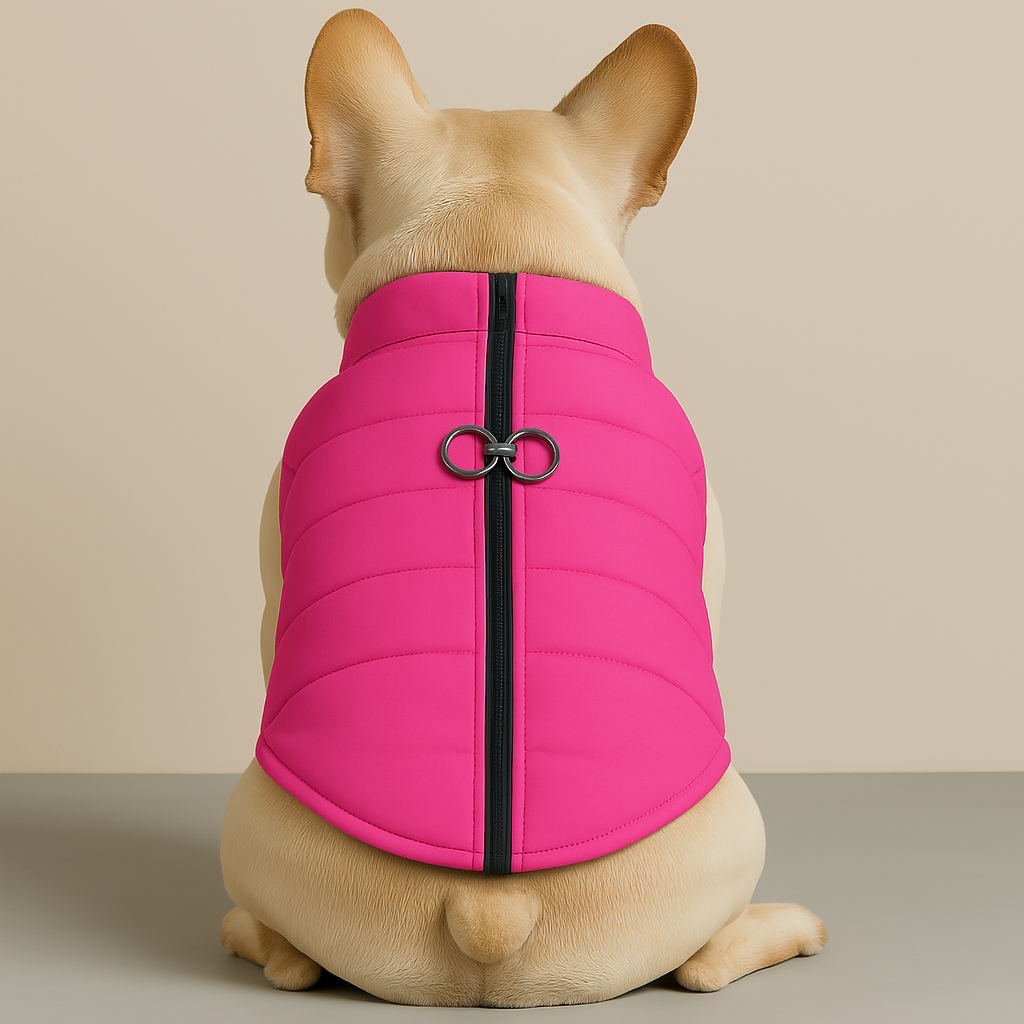 French Bulldog French Bulldog Winter Vest – Warm Puffer Jacket With