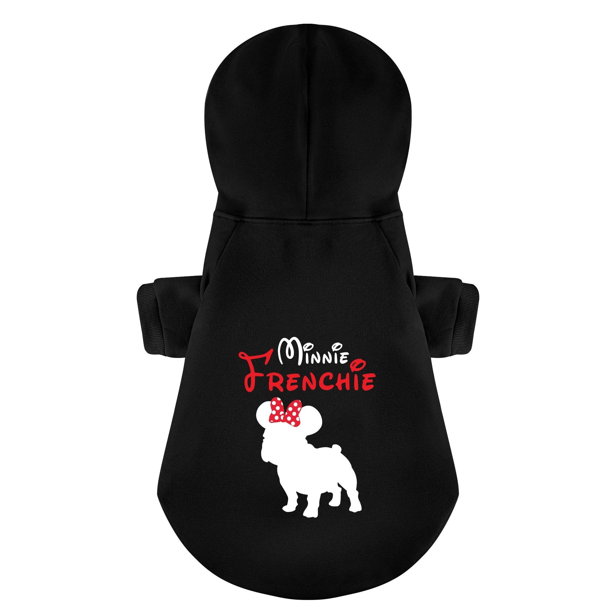 French Bulldog Minnie Frenchie Personalized French Bulldog Hoodies