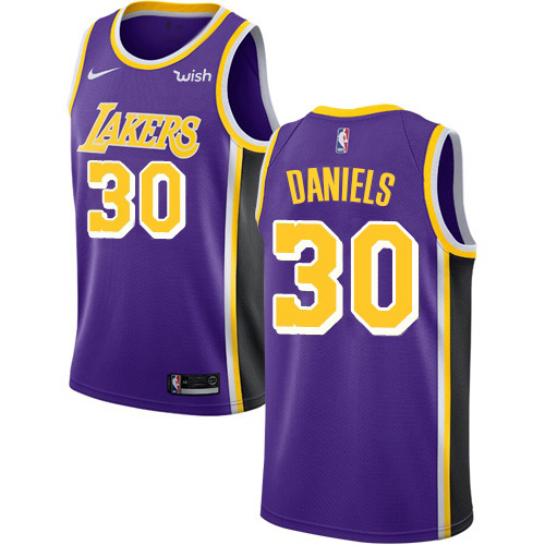 Nike Lakers Purple Angeles Lakers #30 Jersey - Great Value Quality