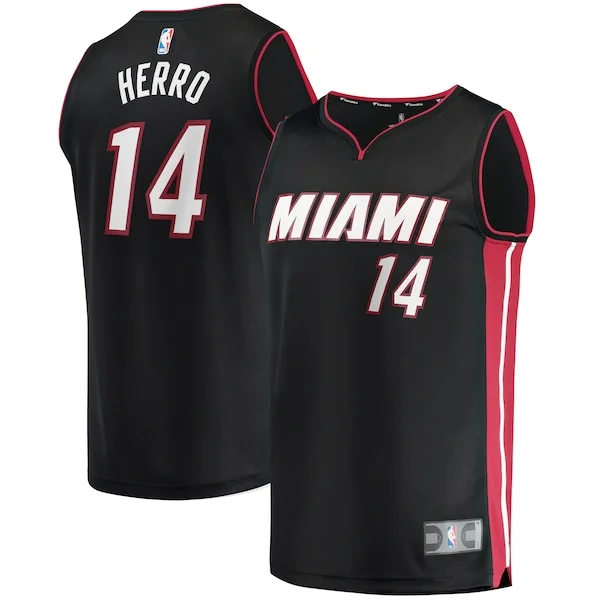 Tyler Herro MIA Replica Jersey - superior NBA - Black training