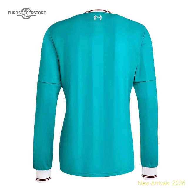 Official 2025-2026 Liverpool Long Sleeve Third Shirt - Premium