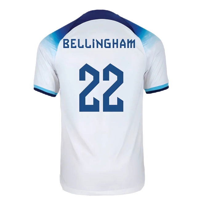 2022-2023 England Home Shirt (Bellingham 22)
