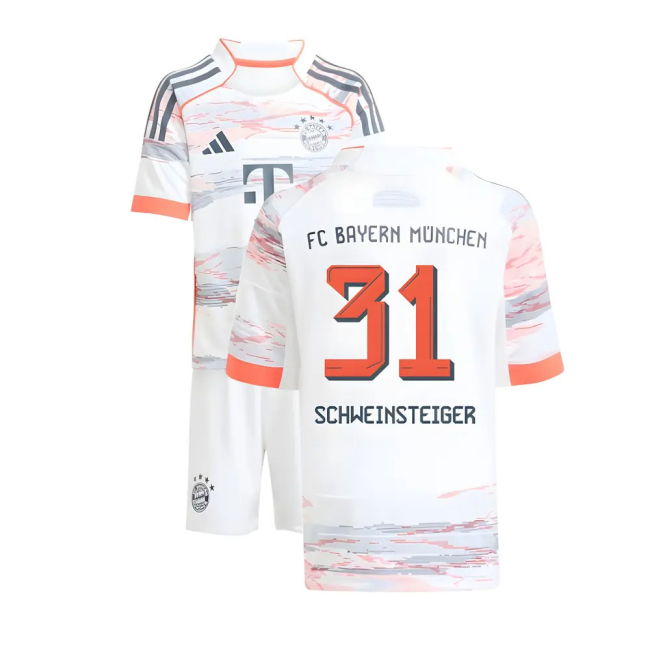 2025-2026 Bayern Munich Away Kit (Schweinsteiger 31) Durable Stitching