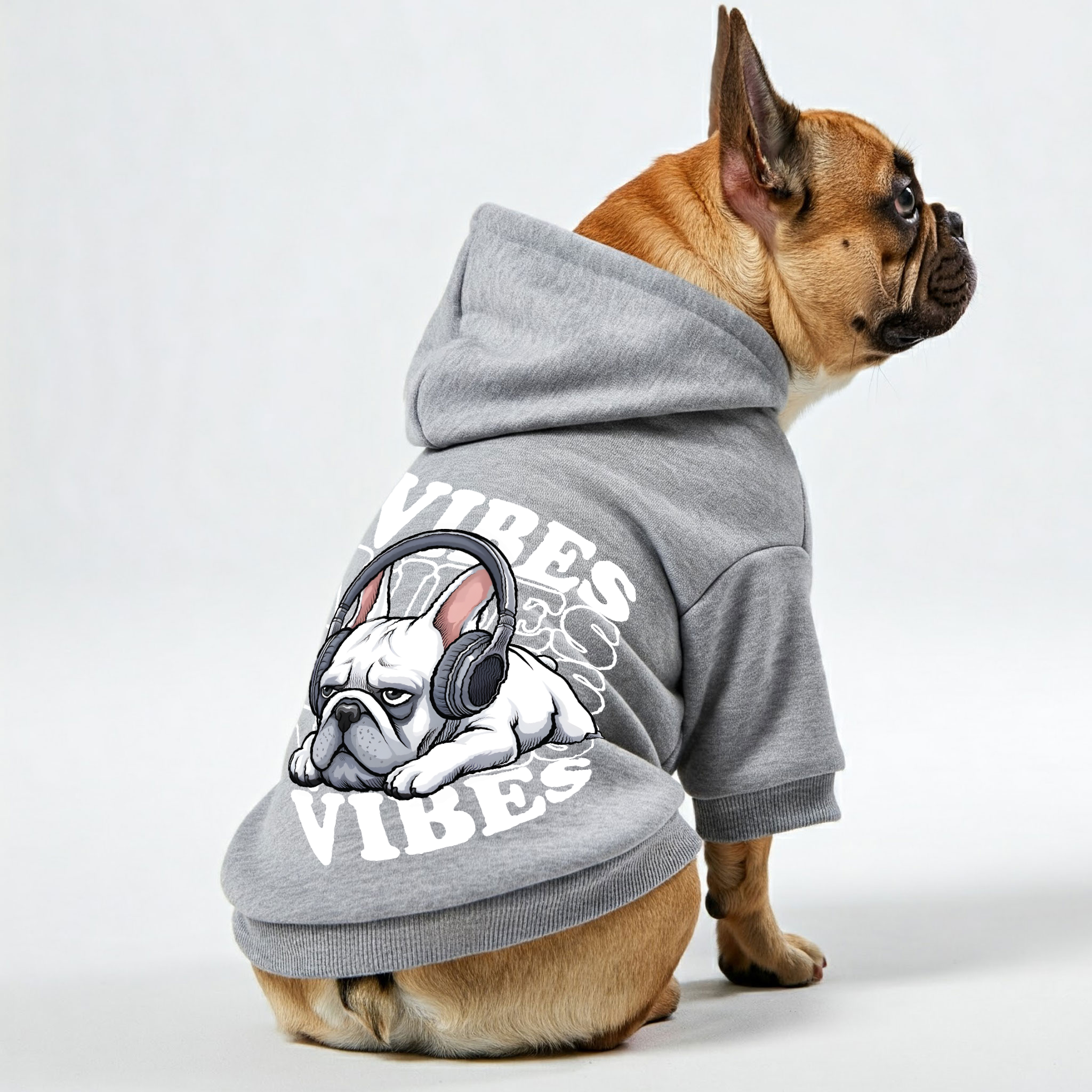 French Bulldog Vibes Personalized French Bulldog Hoodies With Funny