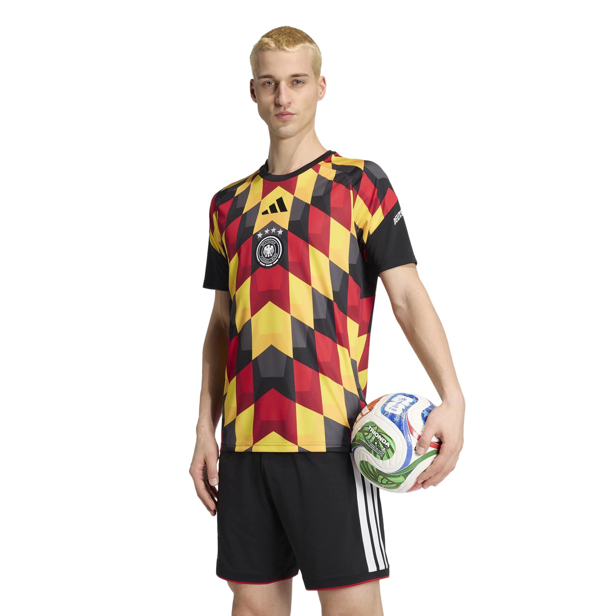 [SD] Germany National Team 2026 Pre-Match Jersey Top - Black