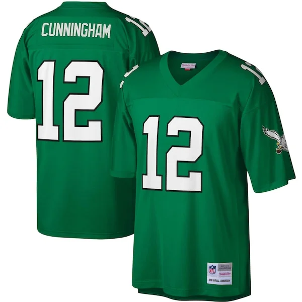 None Randall Cunningham Replica Jersey - Green | NFL Player Jersey
