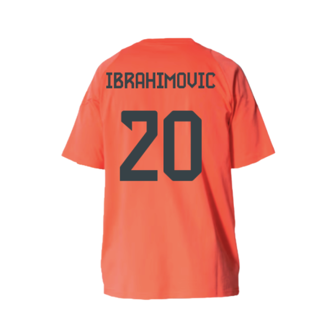 Bayern Bayern Munich Training Tee Easy Coral Kids Ibrahimovic #20 ...