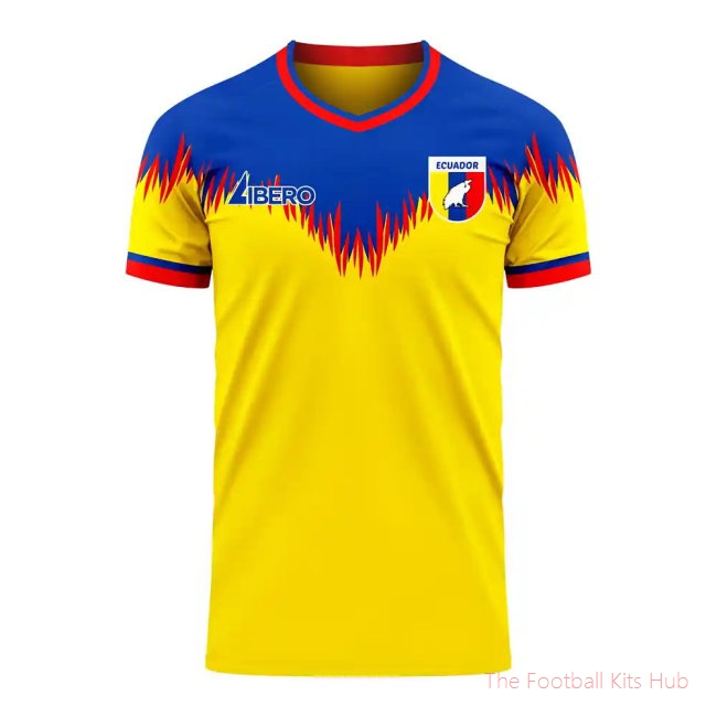 Ecuador 2025-2026 Home Concept Football Kit (Libero)
