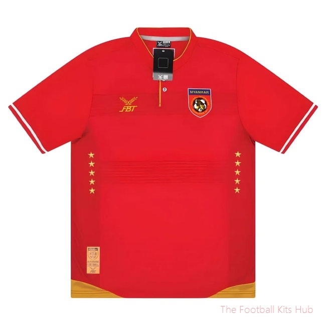 Men 2017 Myanmar Home Shirt