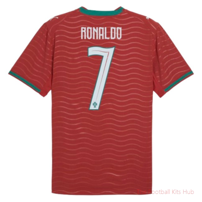 2026-2027 Portugal Authentic Home RONALDO Shirt