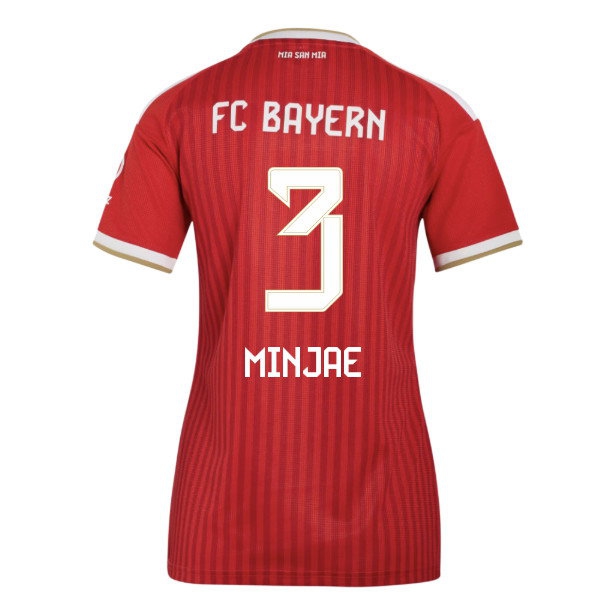 [JED] 2026-2027 Bayern Munich Home Shirt (Womens) (Minjae 3)