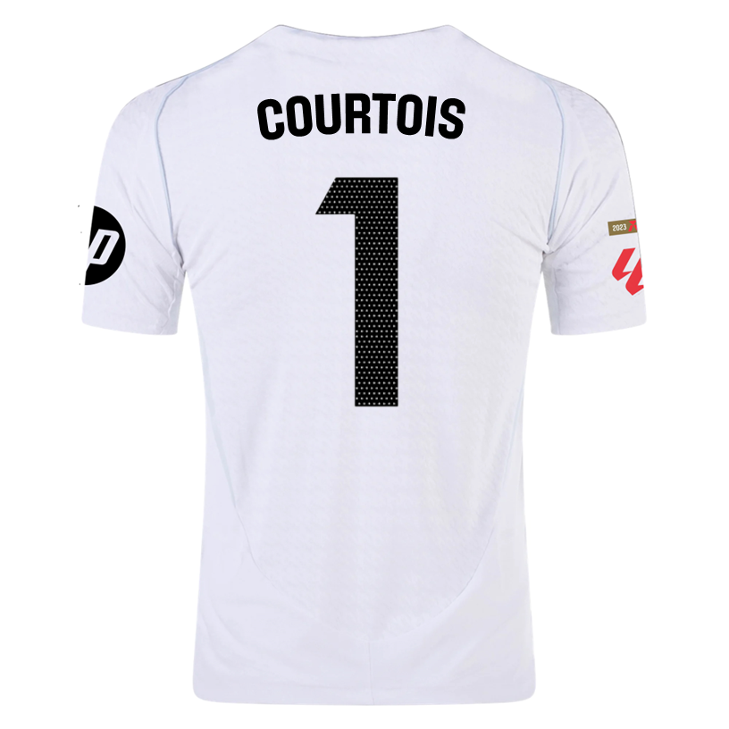 Real Madrid Patches 2024-2025 La  Home Jersey – Authentic Shirt