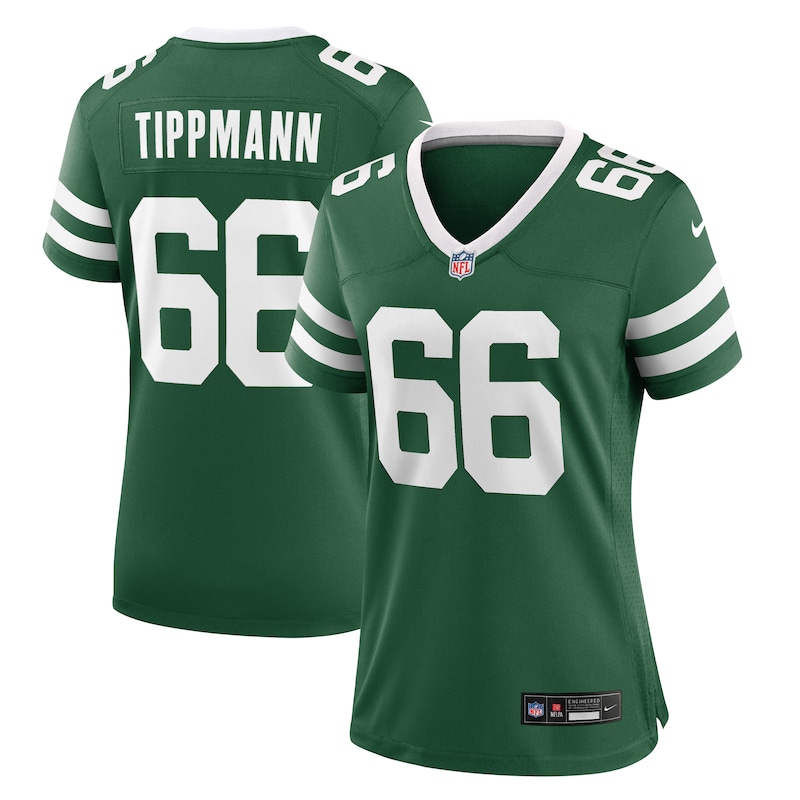 None Joe Tippmann NY Jets Modern Cost-Effective Jersey Football Appare