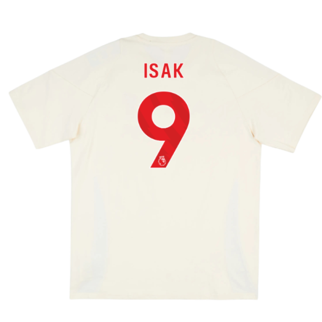 2025-2026 Liverpool Football Club Training Tee (White) (Isak 9)