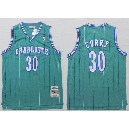 Blue Charlotte Hornets #30 Nets Jersey - Polyester Premium Quality