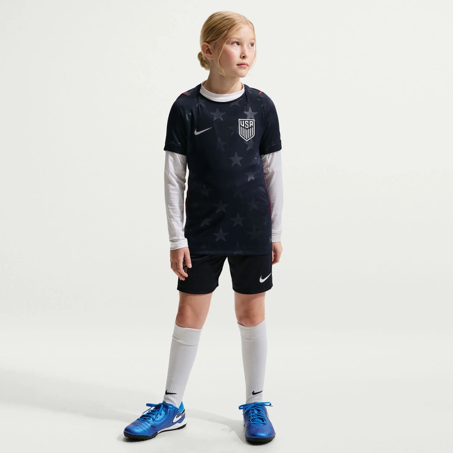 USA 2026 Away Youth Jersey - Obsidian Star Edition Kit