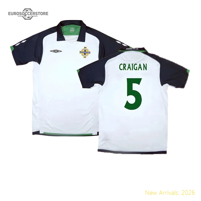Northern Ireland 2009 Away Jersey Shirt Football Fan Game Day Apparel