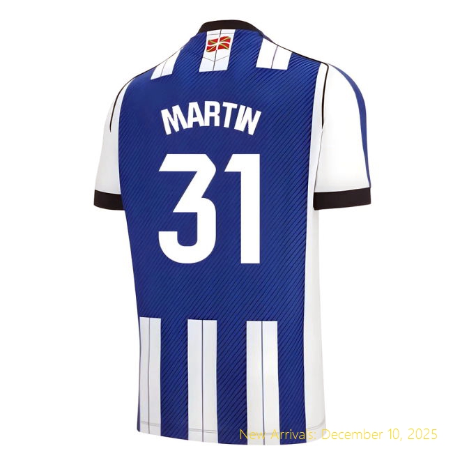 Official Real Sociedad 2025-2026 Home - Football Fashion