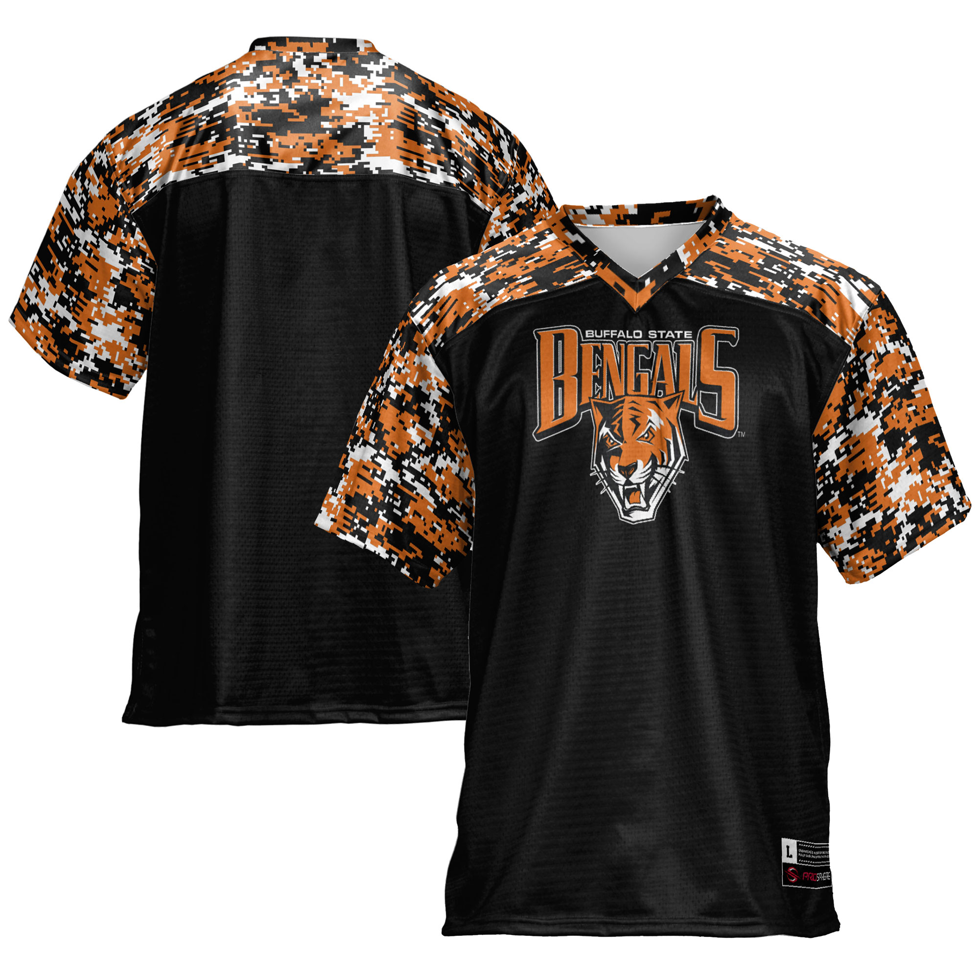 Buffalo State Bengals GameDay Greats 26/27 Football Jersey - Black