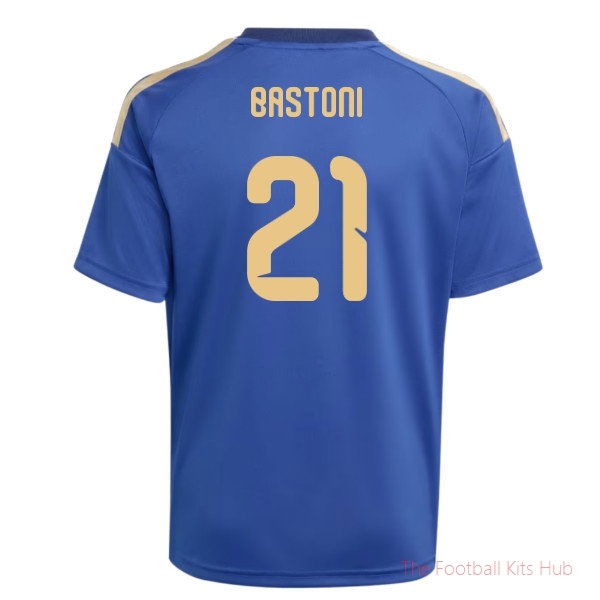 2026-2027 Italy Home Fan Jersey (Kids) (Bastoni 21)