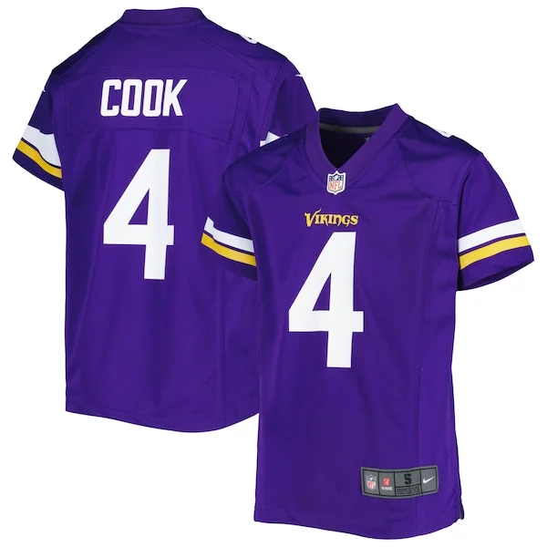 None Game NFL Jersey - Purple | Pro-Level Football Apparel | NFL Footb