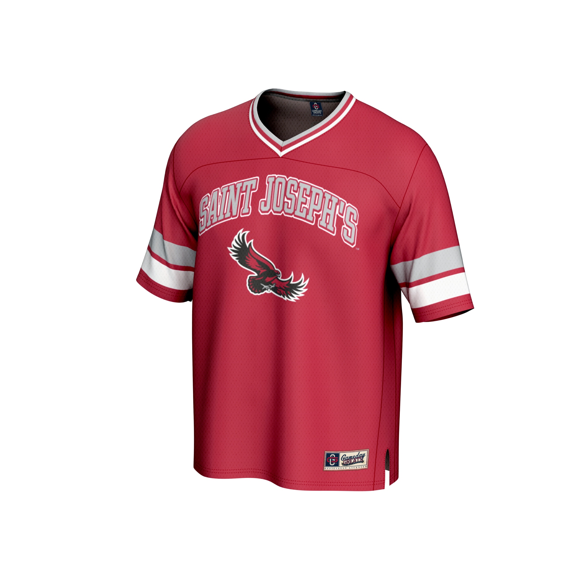 Saint Joseph's Hawks GameDay Greats Unisex Spirit 2026/2027 Football Jersey - Crimson