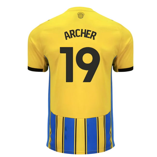 Dedicated Southampton Southampton Away Shirt Kids Archer #19 Top T...