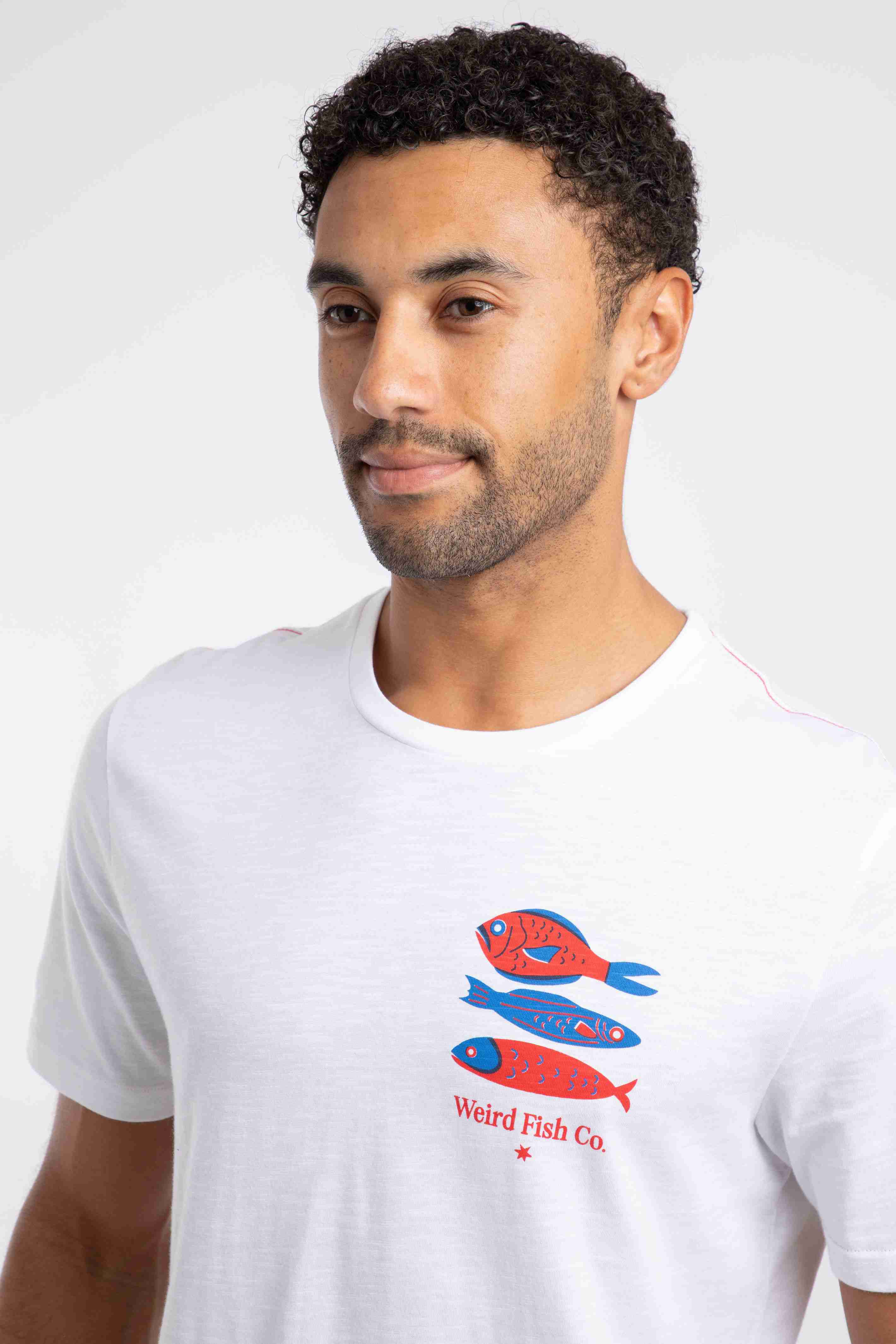 Food Festival Back Print Graphic T-Shirt White