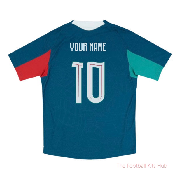 2026-2027 Portugal Training Jersey Pro (Ocean Tropic) (Your Name)