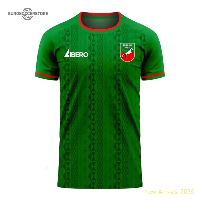 Elite Burkina Faso 20252026 Home Kit () Retro Contemporary