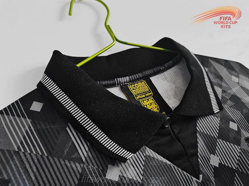 England 1990 Special Black Football Kit