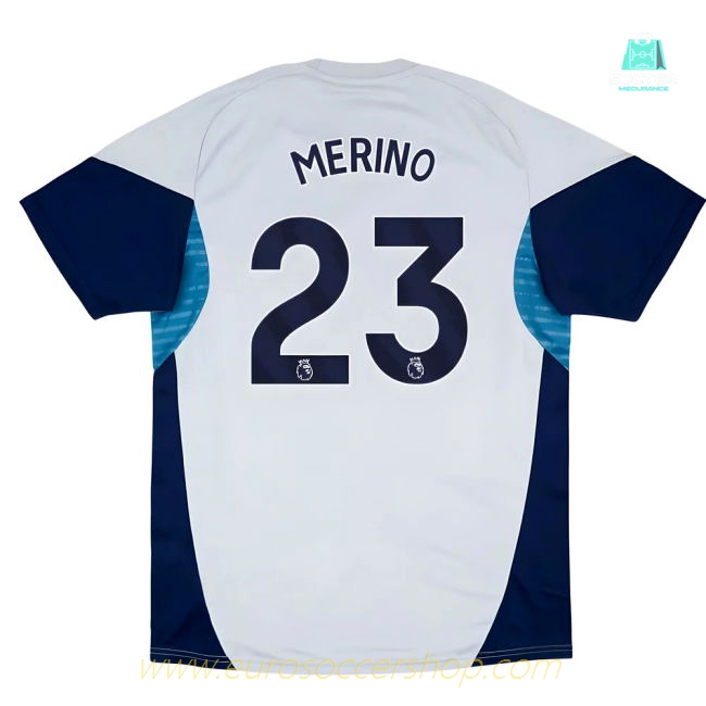 2025-2026 Arsenal Training Shirt (Grey Two) (Merino 23)