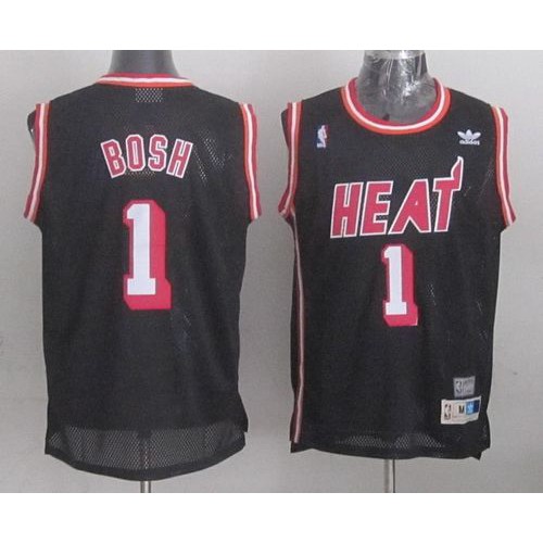 Celtics Black Miami Heat #1 Jersey - Discounted Basketball Jersey